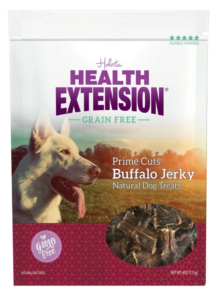 Health Extension Buffalo Jerky Dog Treats