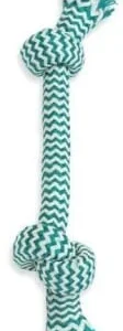 Mammoth Pet Products 2-Knotted Bone Extra Fresh Dental Floss Mint Scent Rope Tug Dog Toy
