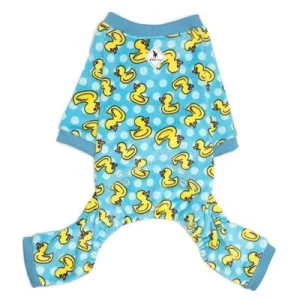 Rubber Duck Fleece Dog Jammies