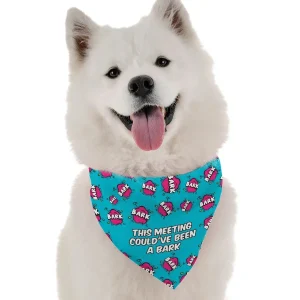 This Meeting Could've Been a Bark Dog Bandana by Bandoggies
