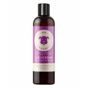 KIN + KIND Organic Skin and Coat Oatmeal Cat and Dog Shampoo - Fig and Cedar - 12 oz Bottle
