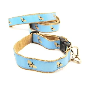 Bumble Bee on Sky Blue
