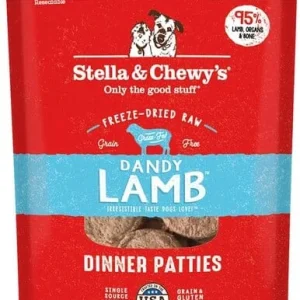 Stella & Chewy's Frozen Dog Food Dinner Patties Lamb - 12 lbs