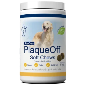 NaturVet Proden PlaqueOff Large & Giant Breed Dog Soft Chews 45 ct