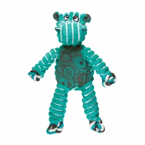 KONG Floppy Knots Hippo Dog Rope Dog Toy, MEDIUM/LARGE