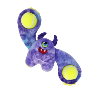 Kong Woozles Monster Plush Toy for Dogs (Purple)