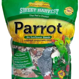 Kaylor of Colorado Parrot with o Sunflower Sweet Harvest Bird Food - 2 lb Bag