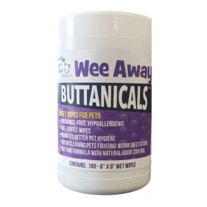 Wee Away Buttanicals Wipes