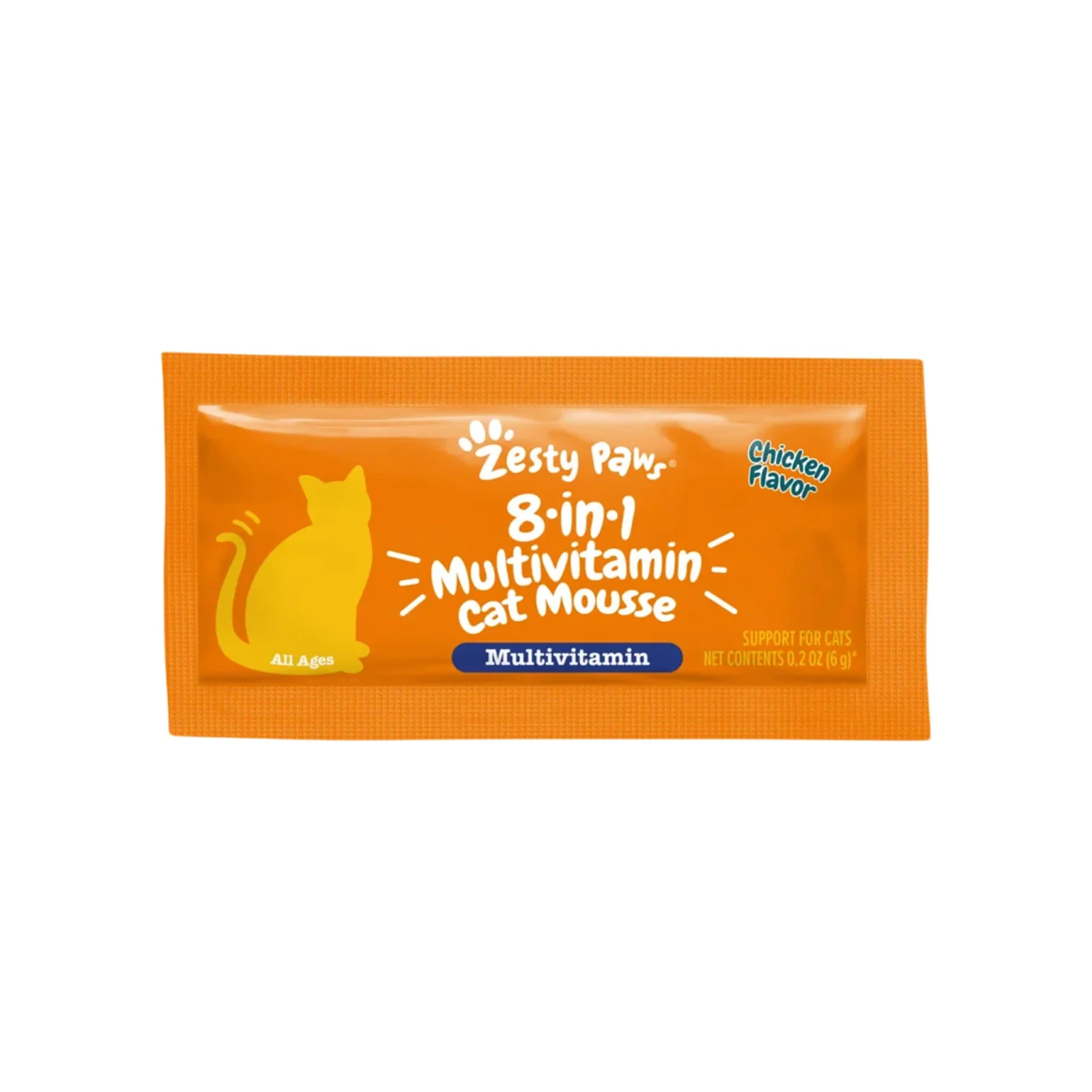 Zesty Paws 8-in-1 Multivitamin Cat Mousse Supplement - Image 2