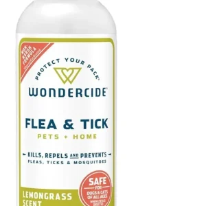 Wondercide Mosquito Flea and Tick Spray for Pets and Home - Lemongrass - 4 oz Bottle