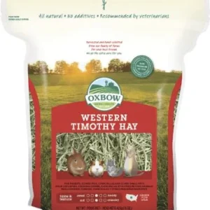 Oxbow Western Timothy Hay Small Animal Hay - 40 oz Bag