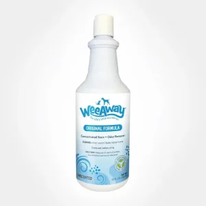 Wee Away Unscented Quarts Cat and Dog Stain and Odor Eliminator - 32 oz Bottle