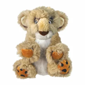KONG Comfort Kiddos Lion Dog Plush Dog Toy X-Small
