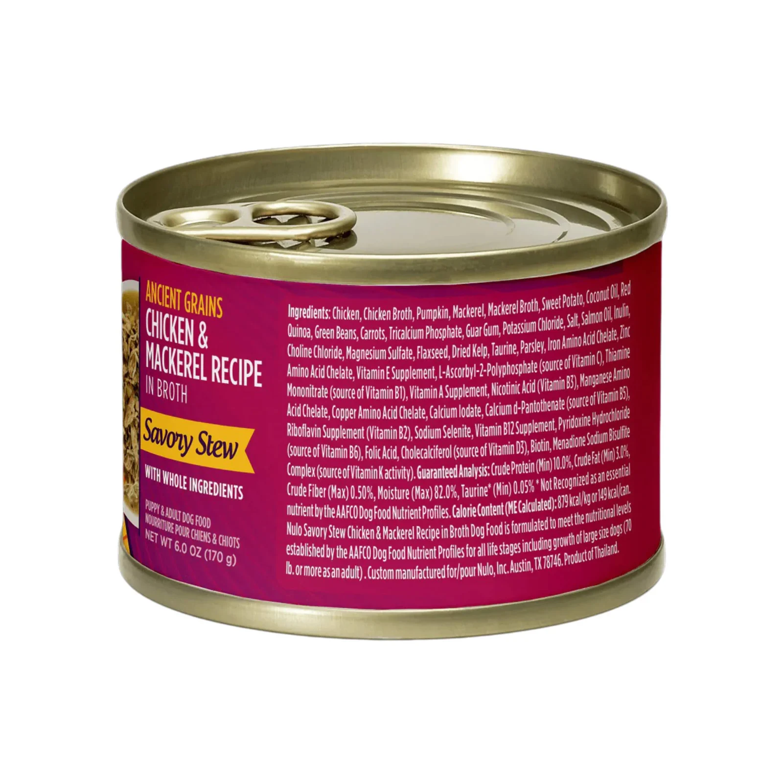 Nulo Ancient Grain Savory Stew Canned Dog Food 6 oz (Case of 8) - Image 2