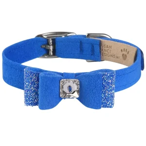Susan Lanci AB Crystal Stellar Big Bow Collar in Many Colors