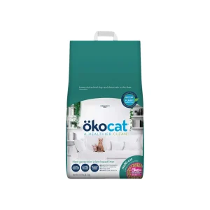 OKOcat Multi-Cat Clumping Wood Cat Litter