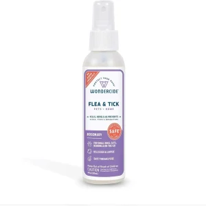 Wondercide Mosquito Flea and Tick Spray for Pets and Home - Rosemary - 4 oz Bottle