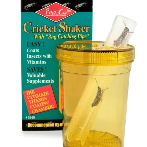 Rep-Cal Research Labs Cricket Shaker w/Bug Catching Pipe