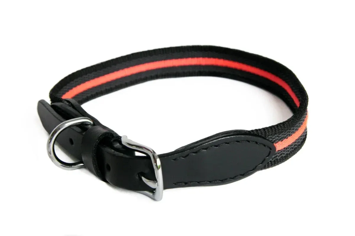 Alvalley Reflective Anti-Slip Dog Collar with Buckle (20 in x 1 in) - Image 2