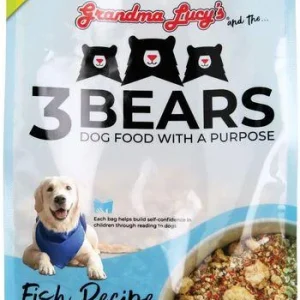 Grandma Lucy's 3 Bears Fish Dog Food Freeze-Dried Dog Food - 1 lb