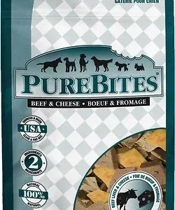 Purebites Beef & Cheese Freeze-Dried Dog Treats - 8.8 oz Bag