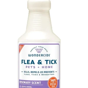 Wondercide Mosquito Flea and Tick Spray for Pets and Home - Rosemary - 32 oz Bottle