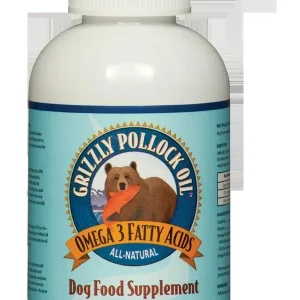 Grizzly Pet Products Grizzly Pollock Oil Dog Vitamin and Supplement - 4 oz