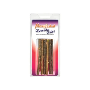 Meowijuana Silvervine Sticks Chew Toys for Cats