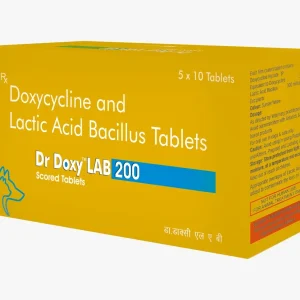 TTK Dr Doxy LAB 200mg Tablets for Dogs & Cats (Doxycycline & Lactic Acid Bacillus)