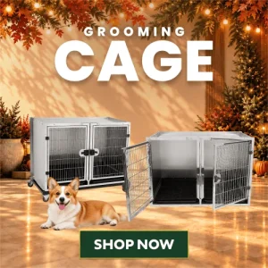 Professional Dog Grooming Cages & Cage Banks