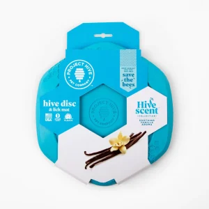 Project Hive Soothing Vanilla Scent Hive Disc & LickMat Blue