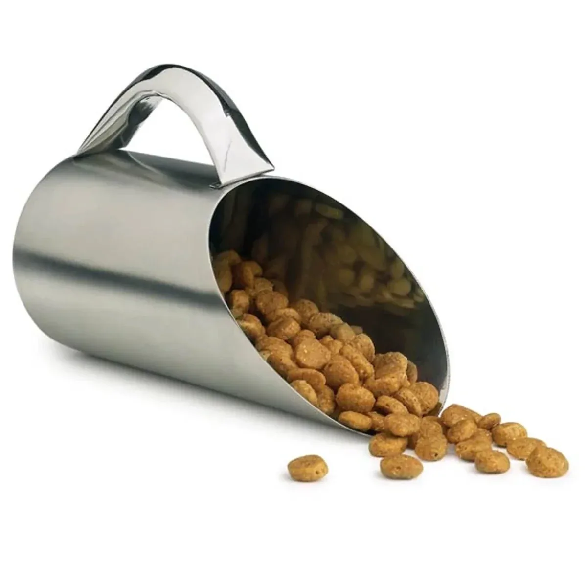 PS Pet Dry Dog Food Scoop SS Matte Finish - Image 2