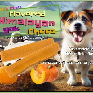Pumpkin Flavored Yak Cheese Chew