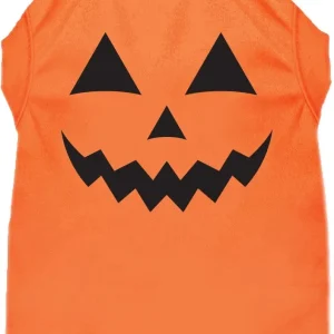 Pumpkin His Face Costume Screen Print Shirt