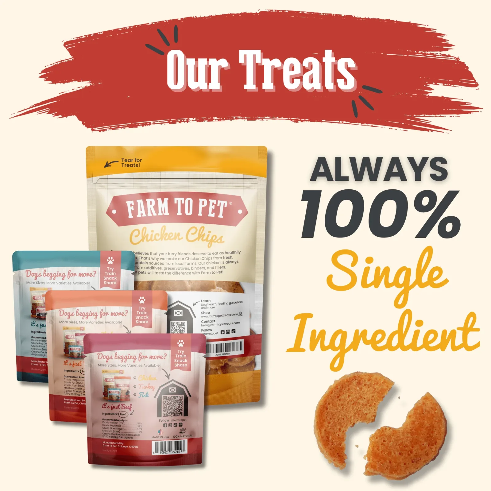 Puppy Packs 'n Snacks Dog Treat Starter Pack - Image 2