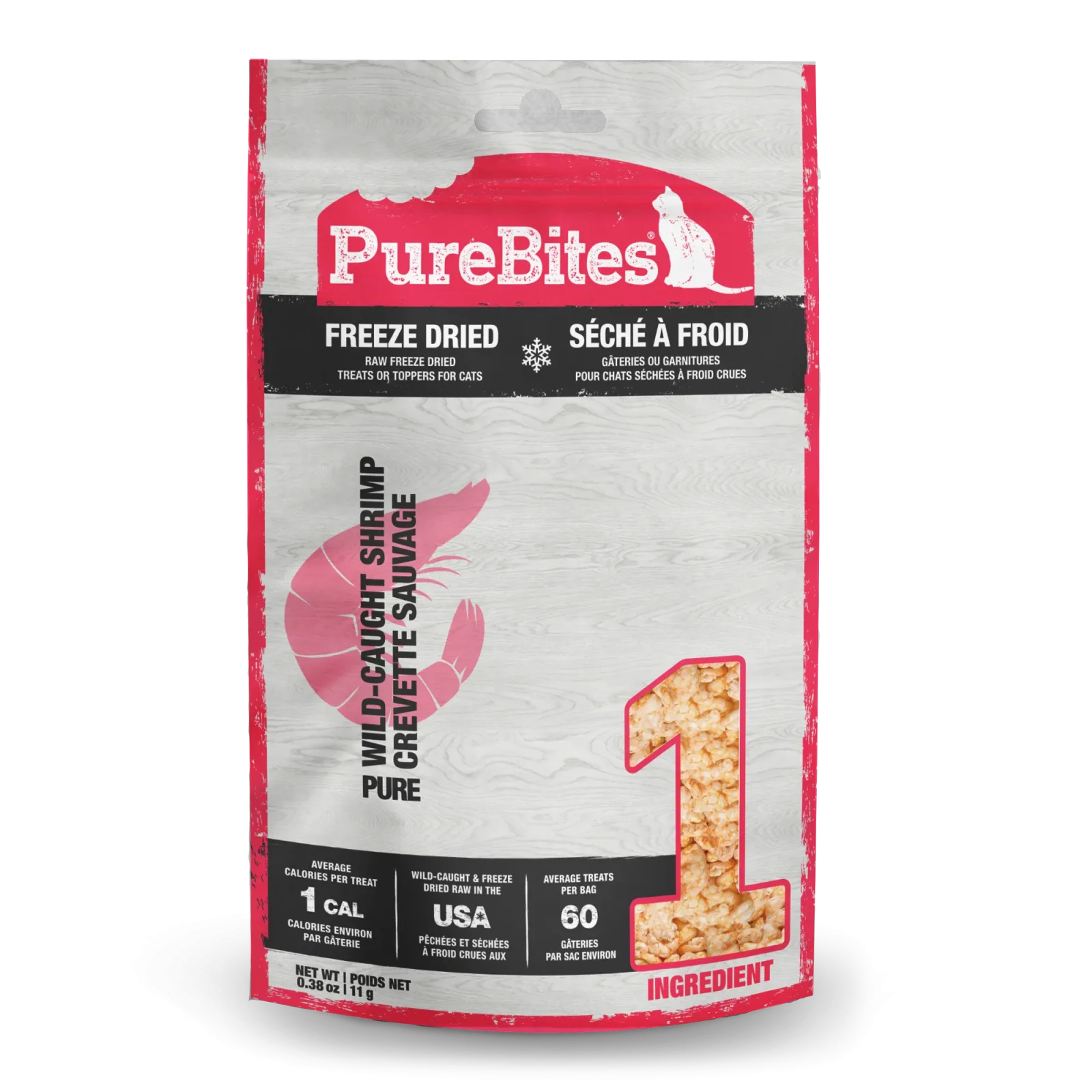 PureBites Freeze-Dried Cat Treats Shrimp 11 g