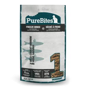 PureBites Freeze Dried Pure Cat Treats Wild-Caught Minnow 1.09 oz