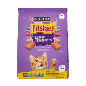 Purina Friskies Surfin Favourites Adult Cat Dry Food