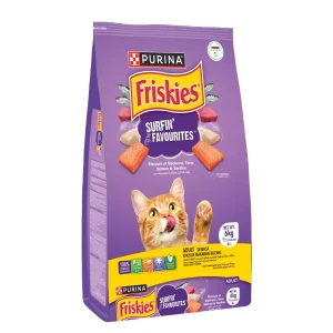 Purina Friskies Surfin Favourites Adult Cat Dry Food