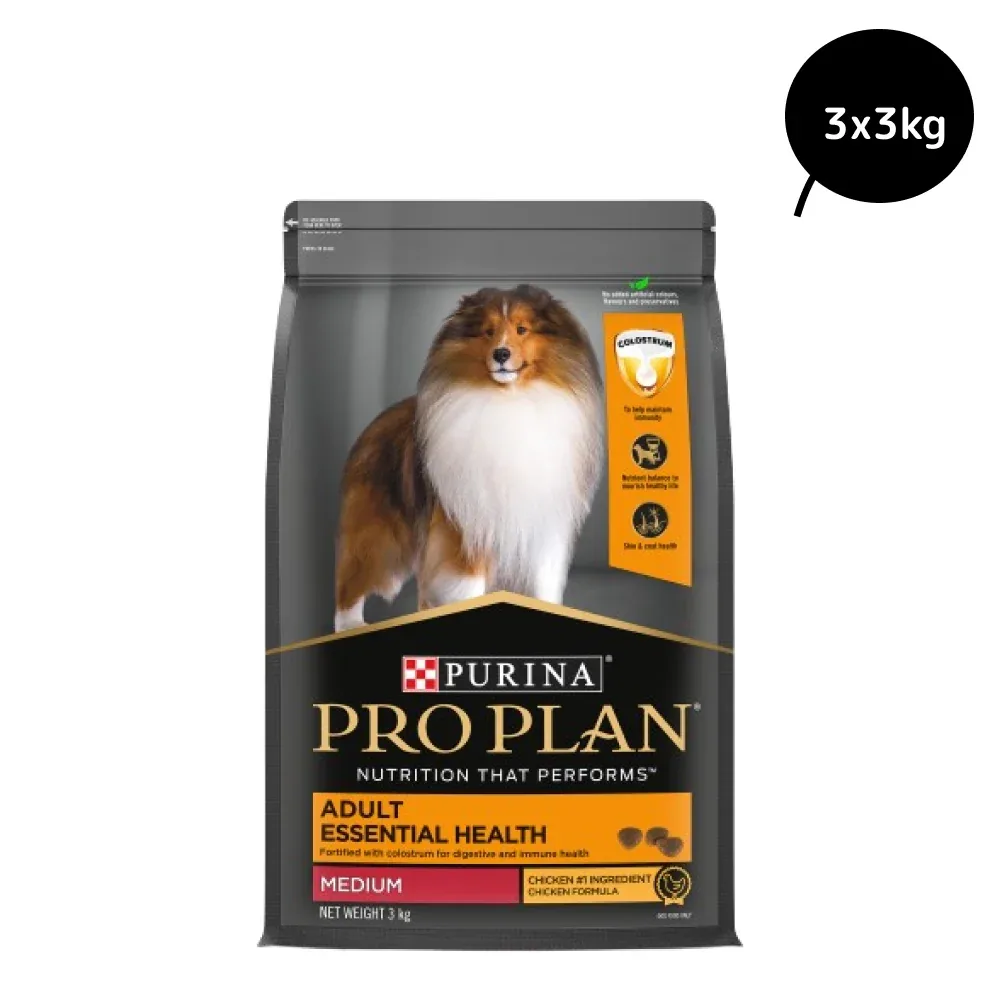 Purina Pro Plan Chicken Medium Breed Adult Dog Dry Food (New Improved Formula)
