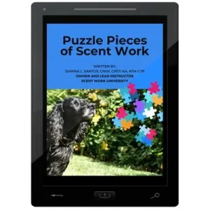 Puzzle Pieces of Scent Work E