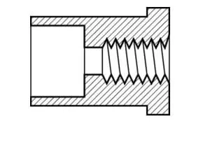 PVC Reducer Bushing, 1.5" Spig x 0.5" FTP