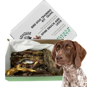 Quail Wing Dog Training Kit - Nutritious Dog Treats and Quail Wing for Effective Dog Training Sessions - Reinforce Positive Behaviors with Training Treats