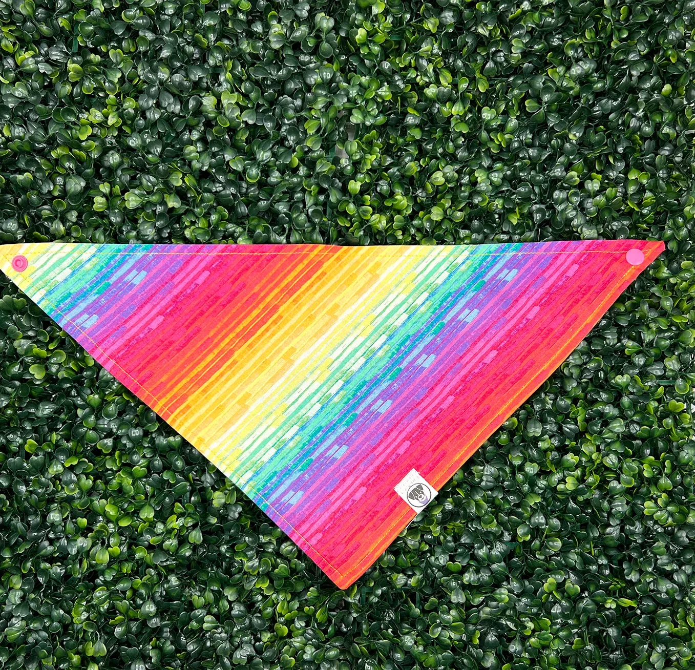 Rainbow Brushstrokes Bandana