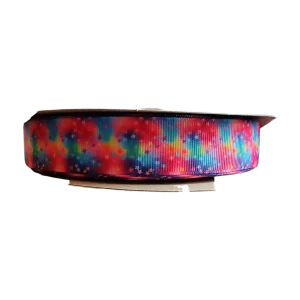 Rainbow Galaxy Nylon Dog Collar