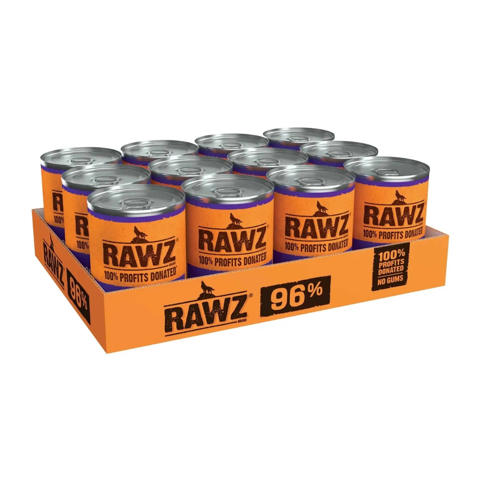 Rawz Dog 96% Duck Duck Liver Pate 12.5oz. (Case of 12) - Image 2