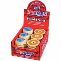 Red Barn BARN BAGEL Peanut Butter Natural Dog Chews - 30 Count
