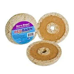 Red Barn BARN BAGEL Peanut Butter Natural Dog Chews - 30 Count - Image 2