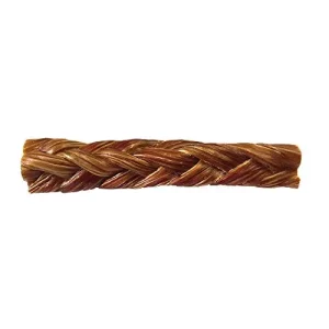 Red Barn Braided Bully Sticks Natural Dog Chews - 5 Inches - Small / Medium -16 Count