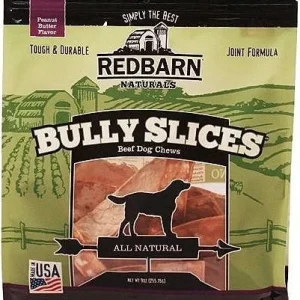 Red Barn Bully Slices Peanut Butter Natural Dog Chews - 9 Oz